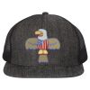 Flat Bill Six-Panel Trucker Cap Thumbnail