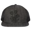 Flat Bill Six-Panel Trucker Cap Thumbnail