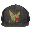 Flat Bill Six-Panel Trucker Cap Thumbnail