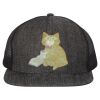 Flat Bill Six-Panel Trucker Cap Thumbnail