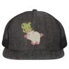 Flat Bill Six-Panel Trucker Cap Thumbnail