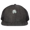 Flat Bill Six-Panel Trucker Cap Thumbnail