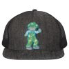 Flat Bill Six-Panel Trucker Cap Thumbnail