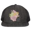 Flat Bill Six-Panel Trucker Cap Thumbnail