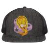 Flat Bill Six-Panel Trucker Cap Thumbnail