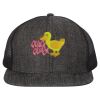 Flat Bill Six-Panel Trucker Cap Thumbnail