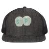 Flat Bill Six-Panel Trucker Cap Thumbnail