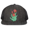 Flat Bill Six-Panel Trucker Cap Thumbnail