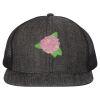 Flat Bill Six-Panel Trucker Cap Thumbnail