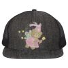 Flat Bill Six-Panel Trucker Cap Thumbnail