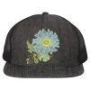 Flat Bill Six-Panel Trucker Cap Thumbnail