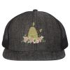 Flat Bill Six-Panel Trucker Cap Thumbnail