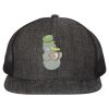 Flat Bill Six-Panel Trucker Cap Thumbnail