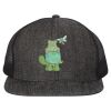 Flat Bill Six-Panel Trucker Cap Thumbnail