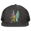 Flat Bill Six-Panel Trucker Cap Thumbnail