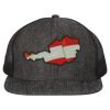 Flat Bill Six-Panel Trucker Cap Thumbnail