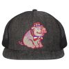 Flat Bill Six-Panel Trucker Cap Thumbnail