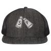 Flat Bill Six-Panel Trucker Cap Thumbnail