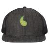 Flat Bill Six-Panel Trucker Cap Thumbnail