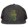 Flat Bill Six-Panel Trucker Cap Thumbnail