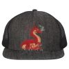 Flat Bill Six-Panel Trucker Cap Thumbnail