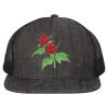 Flat Bill Six-Panel Trucker Cap Thumbnail