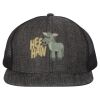 Flat Bill Six-Panel Trucker Cap Thumbnail