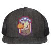 Flat Bill Six-Panel Trucker Cap Thumbnail