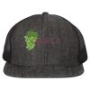 Flat Bill Six-Panel Trucker Cap Thumbnail