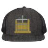 Flat Bill Six-Panel Trucker Cap Thumbnail