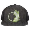 Flat Bill Six-Panel Trucker Cap Thumbnail