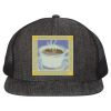 Flat Bill Six-Panel Trucker Cap Thumbnail