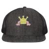 Flat Bill Six-Panel Trucker Cap Thumbnail