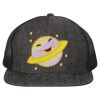 Flat Bill Six-Panel Trucker Cap Thumbnail