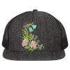 Flat Bill Six-Panel Trucker Cap Thumbnail