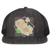 Flat Bill Six-Panel Trucker Cap Thumbnail