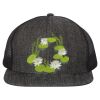 Flat Bill Six-Panel Trucker Cap Thumbnail