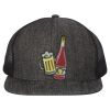 Flat Bill Six-Panel Trucker Cap Thumbnail