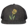 Flat Bill Six-Panel Trucker Cap Thumbnail