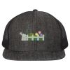 Flat Bill Six-Panel Trucker Cap Thumbnail