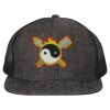 Flat Bill Six-Panel Trucker Cap Thumbnail