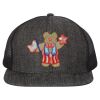 Flat Bill Six-Panel Trucker Cap Thumbnail