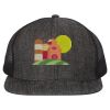 Flat Bill Six-Panel Trucker Cap Thumbnail