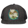 Flat Bill Six-Panel Trucker Cap Thumbnail