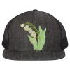 Flat Bill Six-Panel Trucker Cap Thumbnail