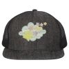 Flat Bill Six-Panel Trucker Cap Thumbnail