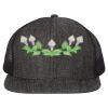 Flat Bill Six-Panel Trucker Cap Thumbnail