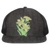 Flat Bill Six-Panel Trucker Cap Thumbnail