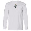 USA-Made Long Sleeve T-Shirt with a Pocket. Thumbnail