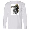 USA-Made Long Sleeve T-Shirt with a Pocket. Thumbnail